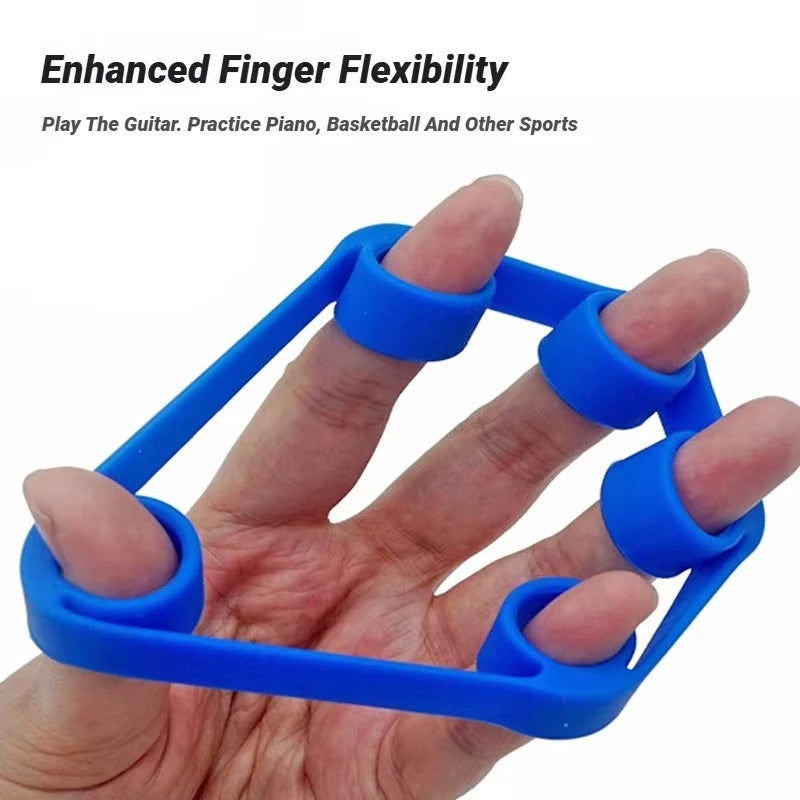 Spring Hand Grip Finger Strength Trainer A-Shaped Foam Wrist Grippers Carpal Expander Hand Arm Muscle Exercise Heavy Gym Tool