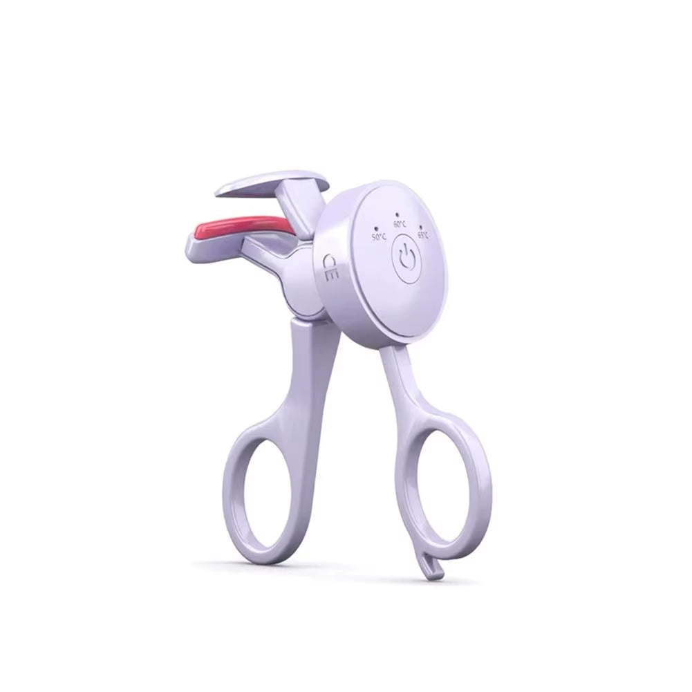 Electric Heated Eyelash Curler for Women,Portable USB Rechargeable Heated Lash Curler with Quick Heat-Up, Anti-Scald Makeup Tool