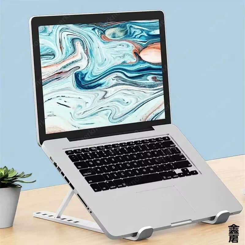 Portable Foldable Computer Monitor Stand, Adjustable Laptop Stand, Suitable for Small-Sized Tablet Dock Accessories