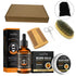 Beard Growth Kit for Men Beard Hair Enhancerbeard Essential Oil Moisturizing Wax Growth Roller Comb Styling Scissors Beard Care