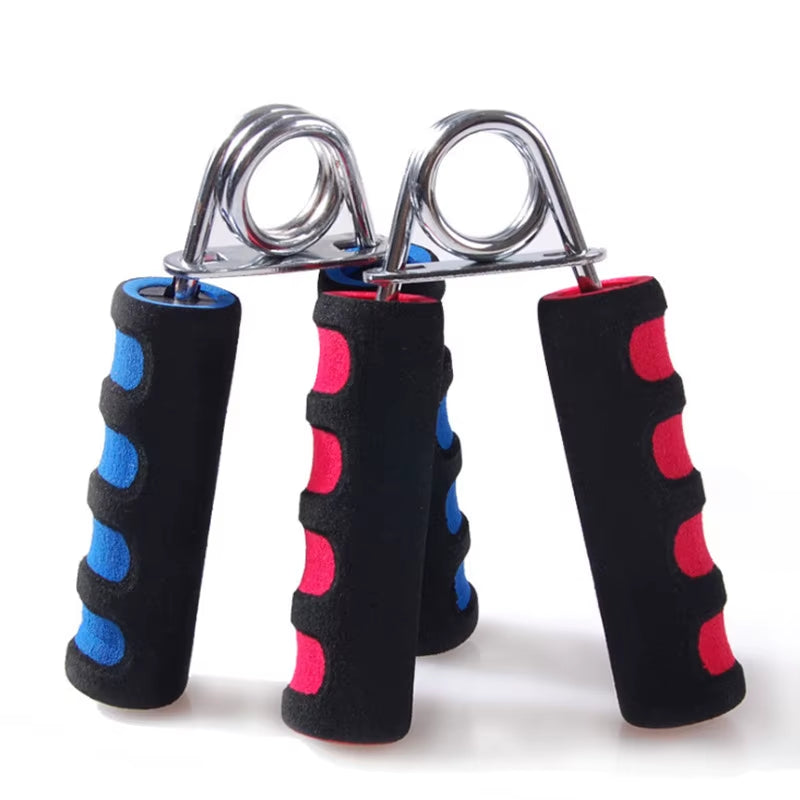 Spring Hand Grip Finger Strength Trainer A-Shaped Foam Wrist Grippers Carpal Expander Hand Arm Muscle Exercise Heavy Gym Tool