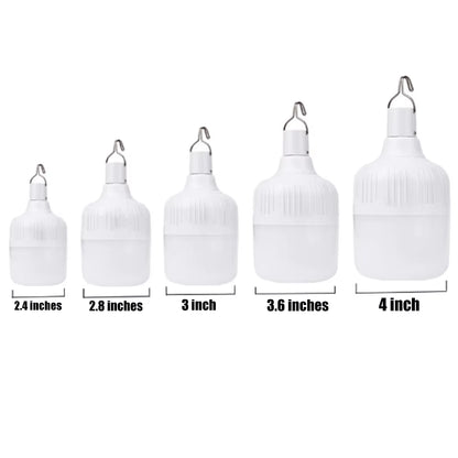 Portable Lanterns High Power USB Rechargeable LED Emergency Lights Hook Outdoor Camping Tents Lantern Lighting Flashlight Bulb