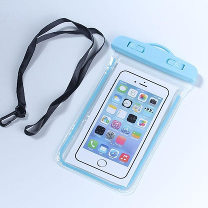 Waterproof Phone Pouch with Lanyard Underwater Universal Mobile Cover Dry Bag