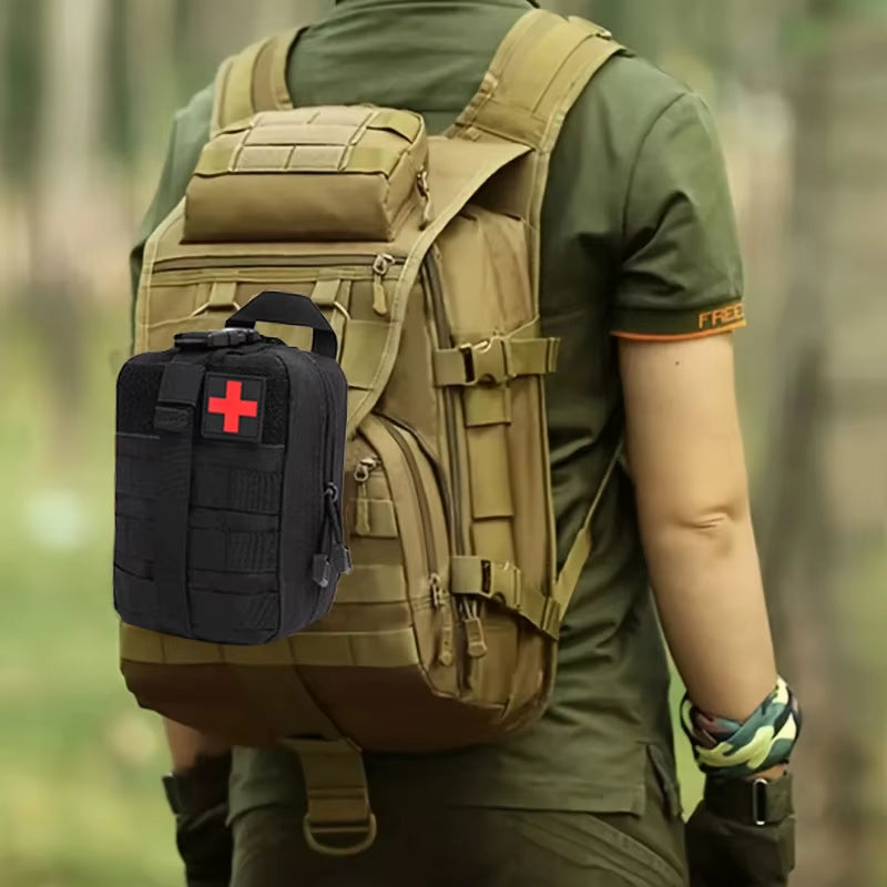 156 Pcs 30 in 1 Home Outdoor Travel First Aid Kit, Camping, Boating, Hiking, Multifunctional Portable Mountaineering Kit