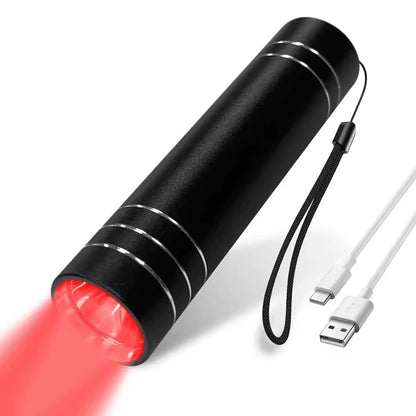 NEW Red Light Therapy Electric Torch Infrared Light Therapy Portable Lamp Pen Red Light Therapy Face Wand