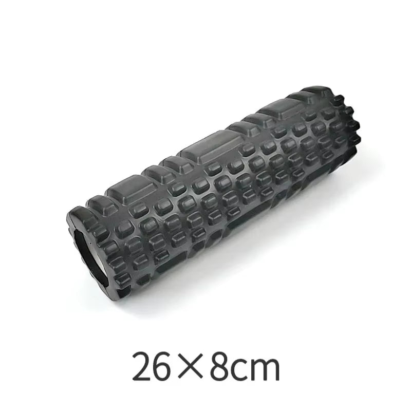 Hollow Foam Massage Roller - Yoga Fitness Column for Muscle Relaxation &amp; Exercise Support, Training Companion
