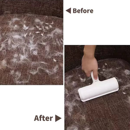 1Pcs Pet Hair Remover Roller - Efficient Animal Hair Removal Tool- Dog &amp; Cat Fur Remover with Self-Cleaning Base