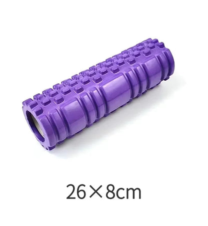 Hollow Foam Massage Roller - Yoga Fitness Column for Muscle Relaxation &amp; Exercise Support, Training Companion