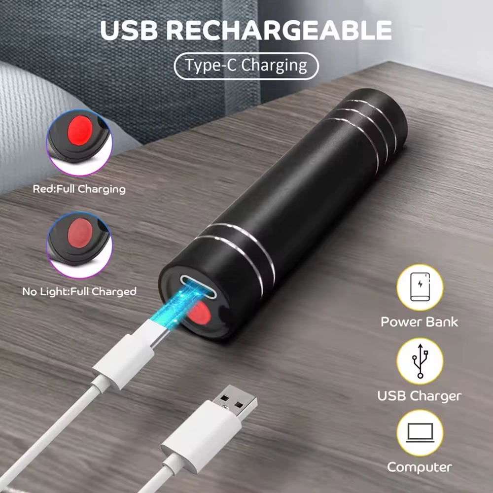 NEW Red Light Therapy Electric Torch Infrared Light Therapy Portable Lamp Pen Red Light Therapy Face Wand