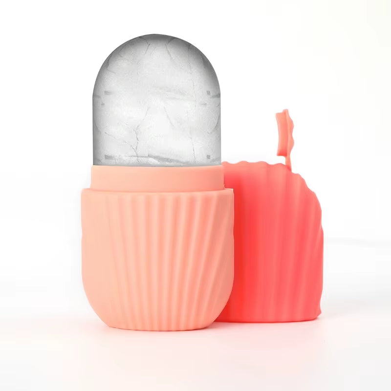 1/2/3Pcs Ice Face Roller Facial Skincare Ice Roller Set,Facial Roller Guasha Facetool Set,Face Massage Roller Lifting Contouring