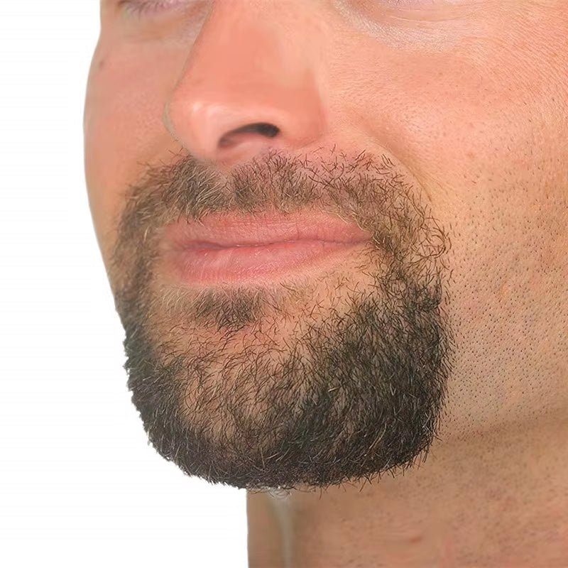 1Pcs Goatee Shaving Template Shaping Edge up Tool for Goatee Trimming Lineup Beard Grooming Kit for Men Barber Supplies