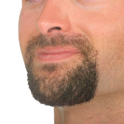 1Pcs Goatee Shaving Template Shaping Edge up Tool for Goatee Trimming Lineup Beard Grooming Kit for Men Barber Supplies