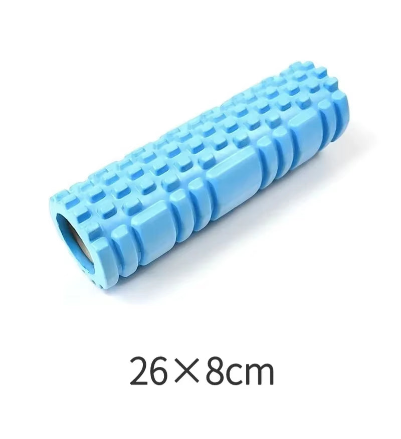 Hollow Foam Massage Roller - Yoga Fitness Column for Muscle Relaxation &amp; Exercise Support, Training Companion