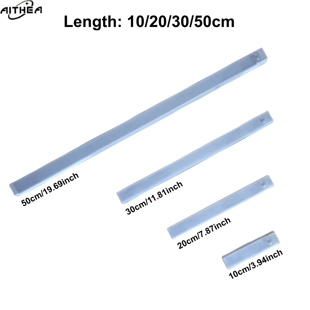 Motion Sensor LED Night Light USB Rechargeable Bedside Lamp Wireless Portable Cabinet Tube Light for Wardrobe Staircase