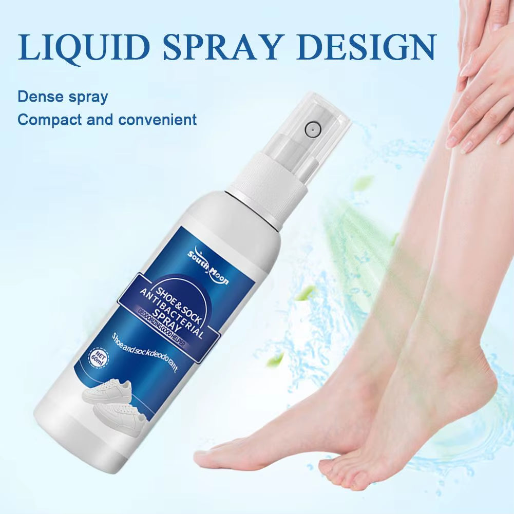 60Ml Antibacterial Spray for Shoe Foot Odor Shoes Stink Freshener Socks Odor Remover Spray Refresh Antiperspirant Health Care