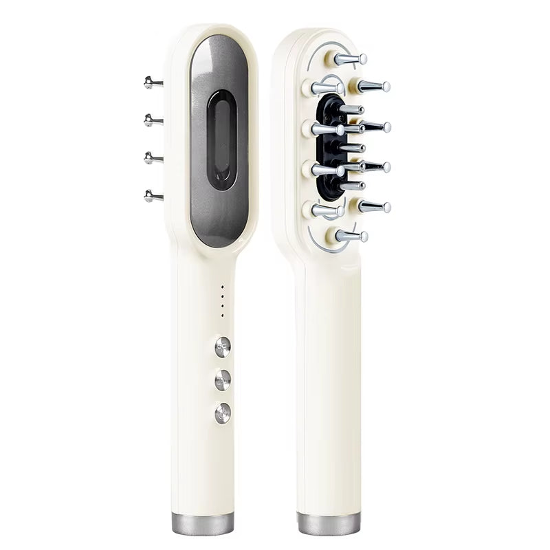 KSKIN LED Red Light Therapy Electric Massage Comb Hair Growth Applicator Anti-Hair Loss Head Massage Hair Brush Scalp Treatment