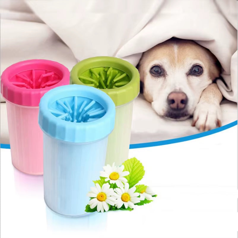 Pet Foot Cup Dog Foot Washing Artifact Cat Puppy Foot Cleaning Cup Paw Cleaning Automatic Foot Washing Machine
