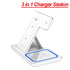 Foldable 3 in 1 30W Wireless Charging Station for Iphone 17 16 15 14 13 12 Pro Max Iwatch 11 Airpods Pro Fast Charger Stand Dock