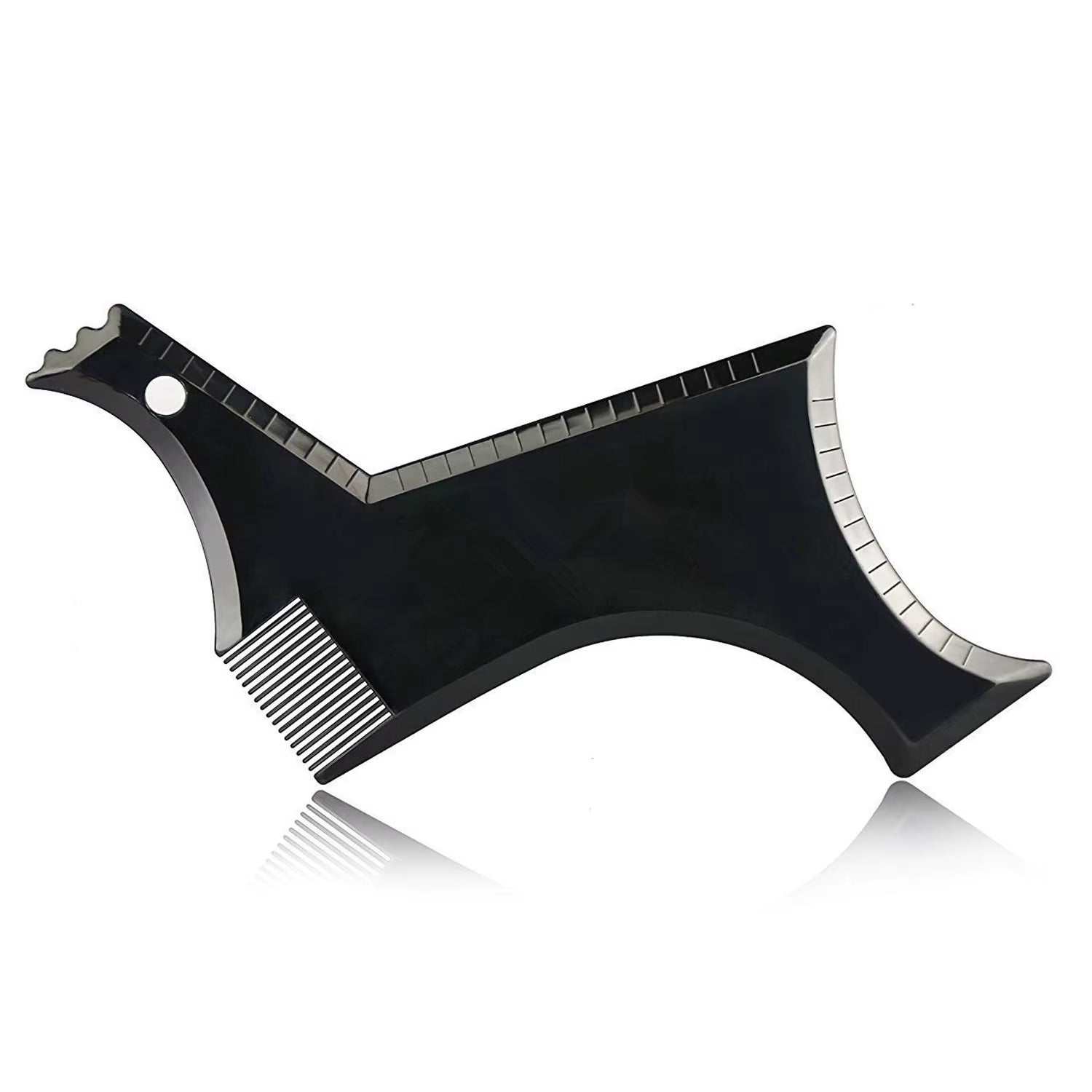 Men Beard Styling Template Stencil Beard Comb Men Beard Shaping Tool Modeling Ruler Shaping Styling Trimming Moustache Barber