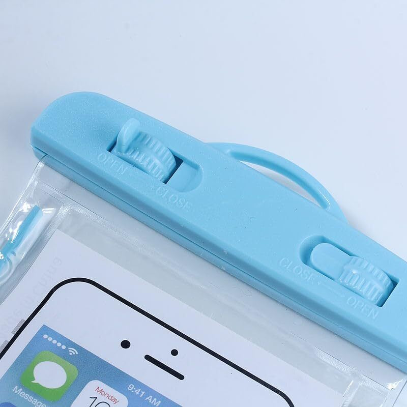 Waterproof Phone Pouch with Lanyard Underwater Universal Mobile Cover Dry Bag