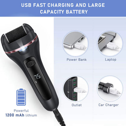 Electric Foot Sandpaper Electric Foot Callus Remover Electric Foot Grinder Pedicure Pedicure Machine Pedicure Tools