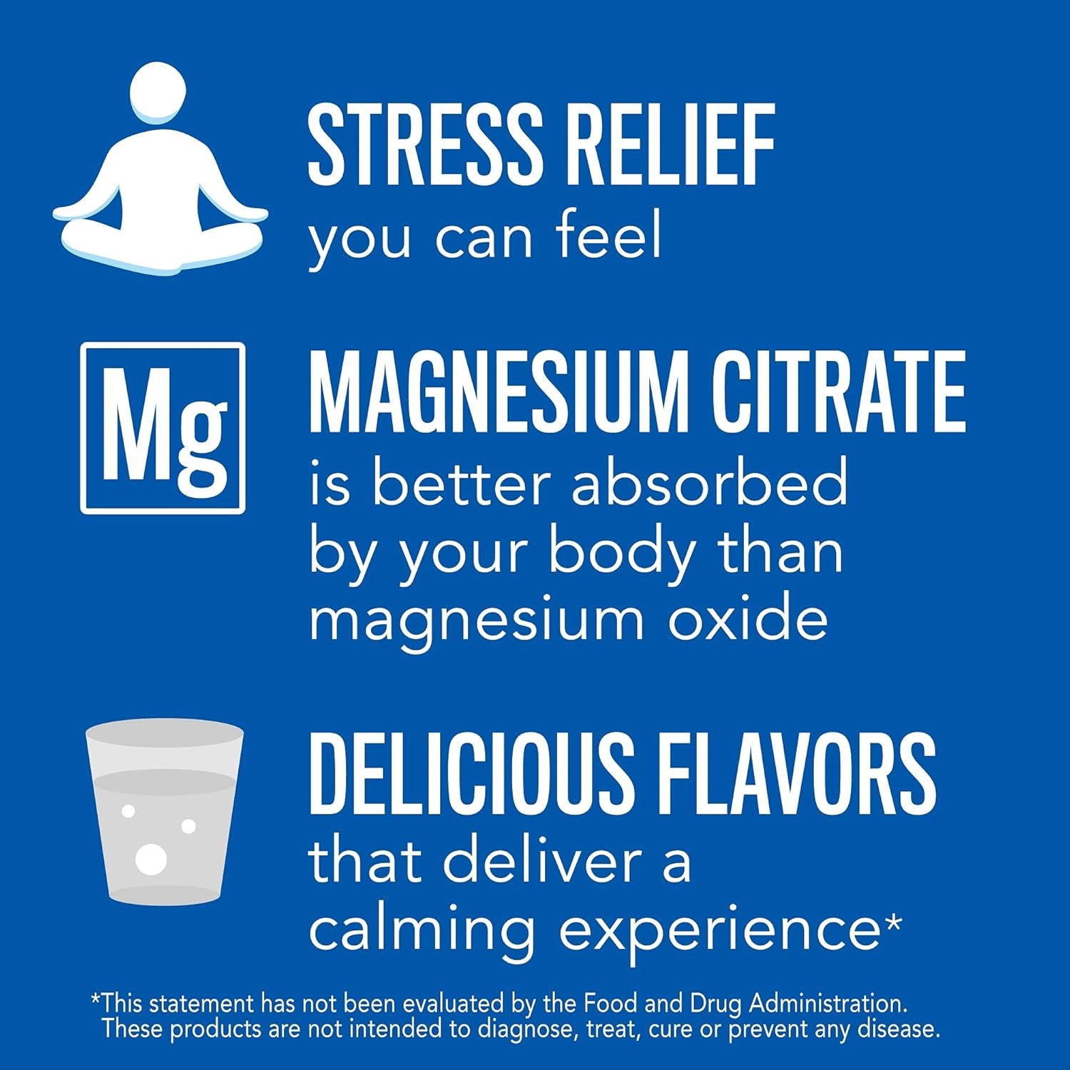 Natural Calm - RLS - Restless Legs - Relaxation - Stress - Muscle Cramps - Tension - Unwind - Amazing Taste - Unflavored - 453 Grams