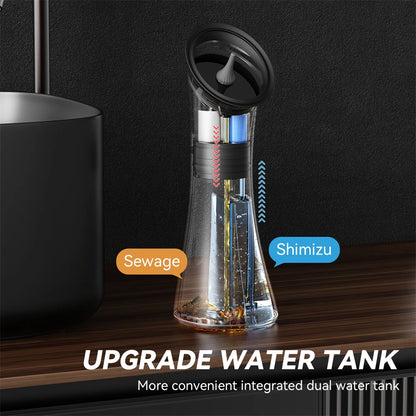 Electric Ear Wax Removal System Water Powered Ear Cleaning Tool with Irrigation Flusher 3 Pressure Settings Safe &amp; Effective