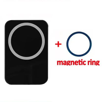 15W Magnetic Car Wireless Charger Macsafe for Iphone 17- 12 Pro Max Mini Air Vent Car Phone Holder Stand Fast Car Charging