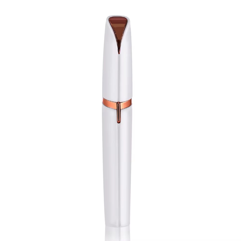 Portable Electric Eyebrow Trimmer Pen for Women, Painless Precision Eyebrow Shaver Razor Blades for Face Hair Removal Tools