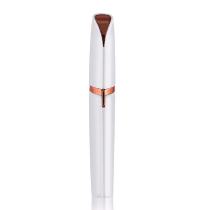 Portable Electric Eyebrow Trimmer Pen for Women, Painless Precision Eyebrow Shaver Razor Blades for Face Hair Removal Tools