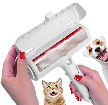 1Pcs Pet Hair Remover Roller - Efficient Animal Hair Removal Tool- Dog &amp; Cat Fur Remover with Self-Cleaning Base