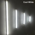 Motion Sensor LED Night Light USB Rechargeable Bedside Lamp Wireless Portable Cabinet Tube Light for Wardrobe Staircase