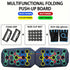 Portable Multifunctional Push-Up Board - Fitness and Muscle Training Device Home Workout Set Foldable Push up Bar Resistance