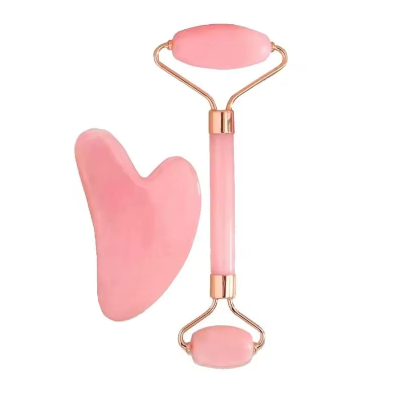 1/2/3Pcs Ice Face Roller Facial Skincare Ice Roller Set,Facial Roller Guasha Facetool Set,Face Massage Roller Lifting Contouring