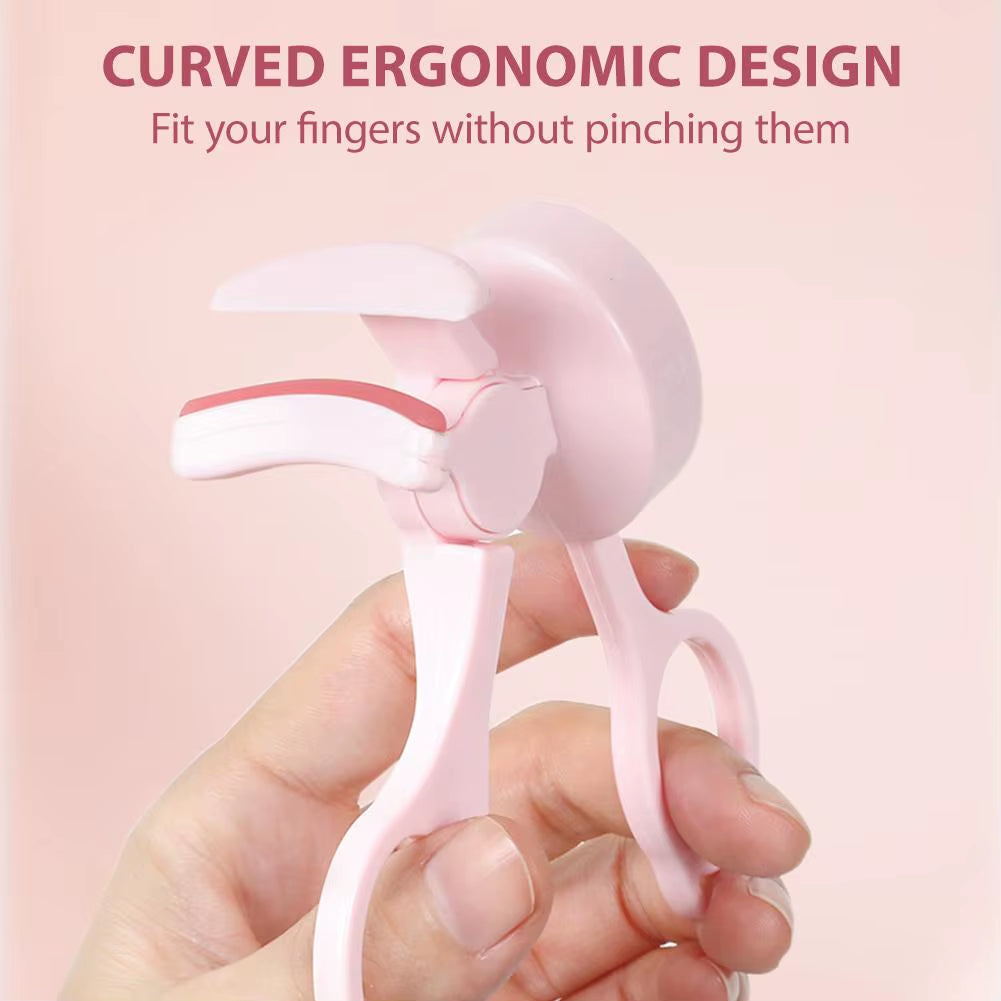 Electric Heated Eyelash Curler for Women,Portable USB Rechargeable Heated Lash Curler with Quick Heat-Up, Anti-Scald Makeup Tool