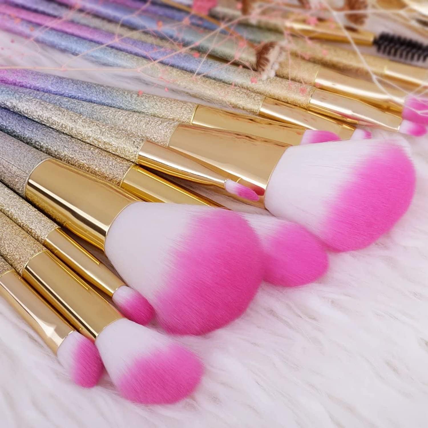 Makeup Brushes Set, Professional Make up Brushes with Gift Box, Foundation Eyebrow Concealer Eyeshadow Bronzer Blush Contour Powder Eyeline Lip Makeup Brush Set